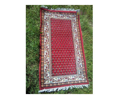 Antik, régiség: Iráni Bidjar Herati mintás kézi csomózású gyapjú futószőnyeg, Ritkaság