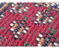 Antik, régiség: Iráni Bidjar Herati mintás kézi csomózású gyapjú futószőnyeg, Ritkaság