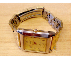 Qmax Quartz Cristal aranyozott csattal, újszerű