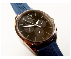 Lorus Chronograph Quartz méretes szilikon szíjas kiváló állapot