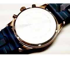 Lorus Chronograph Quartz méretes szilikon szíjas kiváló állapot