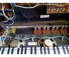 Retro, Vitange elektromos orgona, eredeti táskájában. EKO Tiger Mate DL