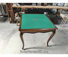 Neobarokk sakk és játékasztal