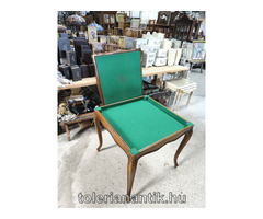 Neobarokk sakk és játékasztal