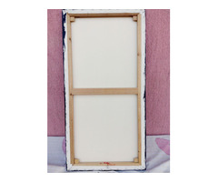 Modern páros absztrakt festmény kompozíció Olaszországból. Antik Görög hatású ritkaság