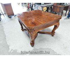 Bécsi barokk kihúzhatós étkezőasztal