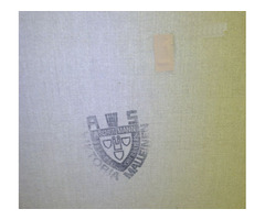 Kortárs műtárgy Olajfestmény Gustav Seitz: Erdei tisztás pipacsokkal