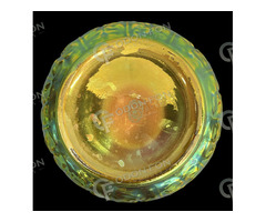 Zsolnay szőlőlevél mintás tálka