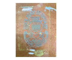 Zsolnay szőlőlevél mintás tálka