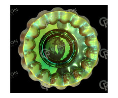 Zsolnay eozinmázas bordázott kaspó