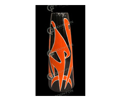 Zsolnay váza stilizált nőalakos díszítéssel