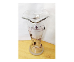 Szecessziós váza különlegesség Poschinger 1920-s évek Németország