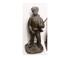 Skandináv parasztok szobor páros. MAT WANDERS