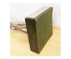 Retro sziklamászó sport relikvia, ezüstözött bronzból. Németországból