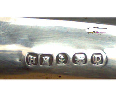 Ezüst ruhakefe páros, Viktoriánus stílus, erős lószőr betétekkel, hibátlan állapot