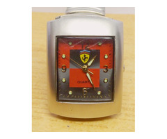Retro acél tokos unisex karóra. Ferrari Quartz