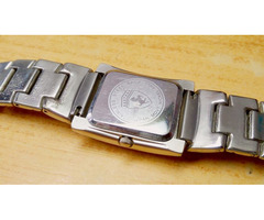 Retro acél tokos unisex karóra. Ferrari Quartz