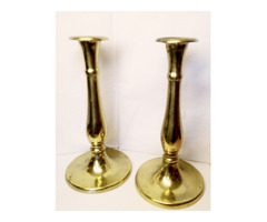 Biedermeier gyertyatartó páros, kifogástalan állapotban. Egyedi dekoráció