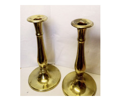 Biedermeier gyertyatartó páros, kifogástalan állapotban. Egyedi dekoráció