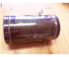 Retró parti kellék, palackos italos termosz, ón edény