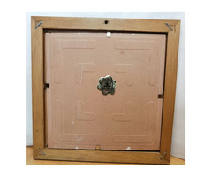 Retro XIX. századi témájú Keretezett csempekép, Ter Steege Holland művész alkotása