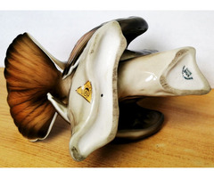 Bohemia porcelán fajdkakas szobor, 1960-s évek Csehország