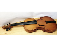 Ladislav F Prokop hegedű 3/4 méret hiányos. Cseh mestermunka