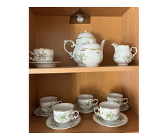 Hollóházi Porcelán Étkészlet - Erika 57 részes, 6 személyes