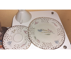 Három részes porcelán
