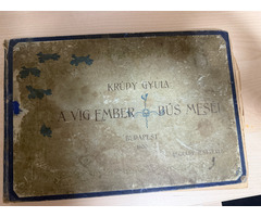 Krúdy Gyula: A víg ember bús meséi – 1900 – első kiadás – ritka szecessziós kötet