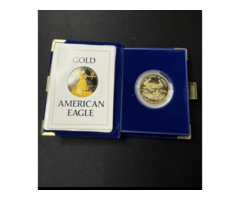 1986-OS, EGY UNCIÁS, 50 DOLLÁROS ARANYÉRME
