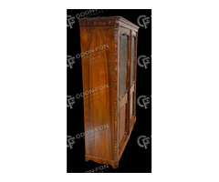 Biedermeier kétajtós könyves szekrény