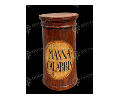 Patikatégely, „MANNA CALABRIN” felirattal